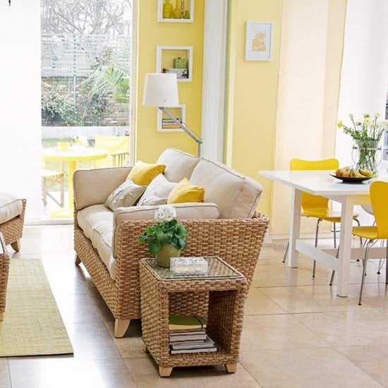 Home Decor Trend - Yellow, Bright, Pale, Soft and Just a Little Crazy