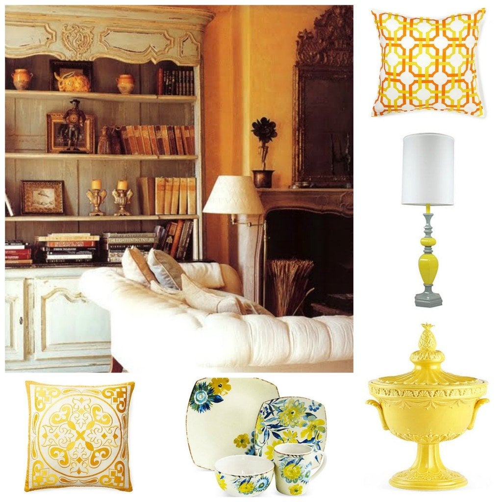 Home Decor Trend - Yellow, Bright, Pale, Soft and Just a Little Crazy