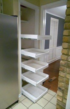 pull out pantry shelves