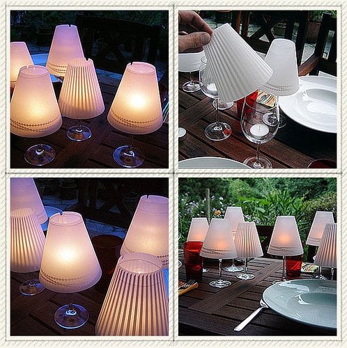 wine glass candle lamp mrsdesignher