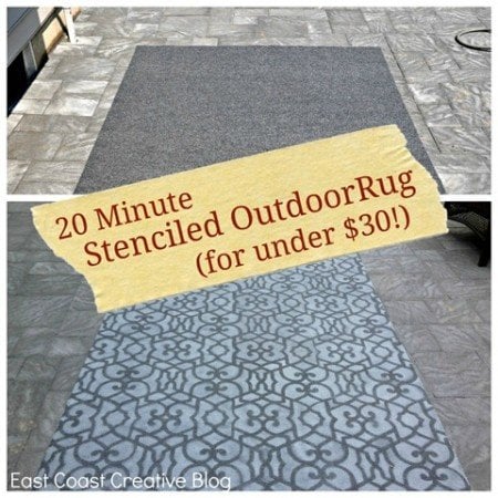 Indoor Outdoor Rugs Trends 4 DIY Outdoor Rug Tutorials