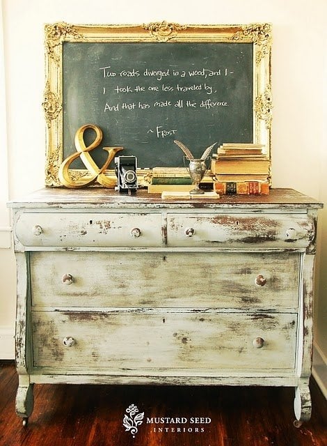 Martha Stewart's Secret Milk Paint Recipe -Decorated Life