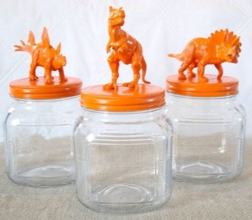 kids storage jars