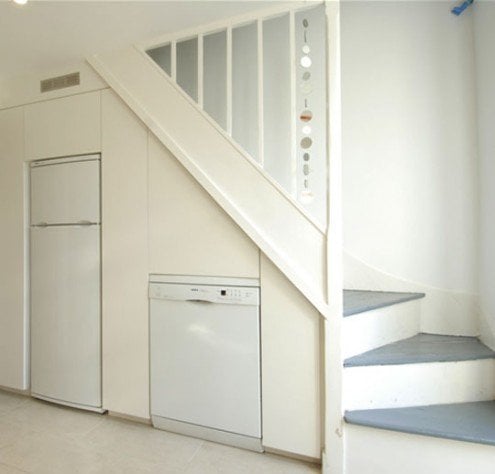 under-stairs-kitchen