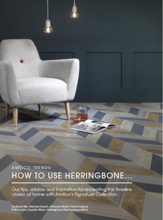 herringbone floor