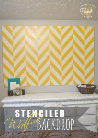 herringbone wall decor