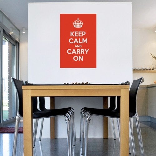 4512 wall sticker quote keep calm1 coolwall art