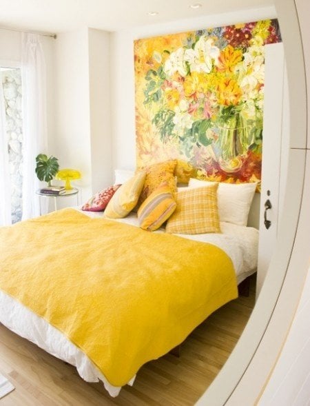 bedroom yellow pinterest