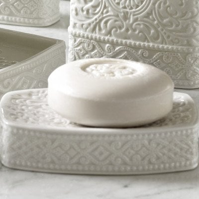 Trump-Home-Bedminster-Damask-Soap-Dish