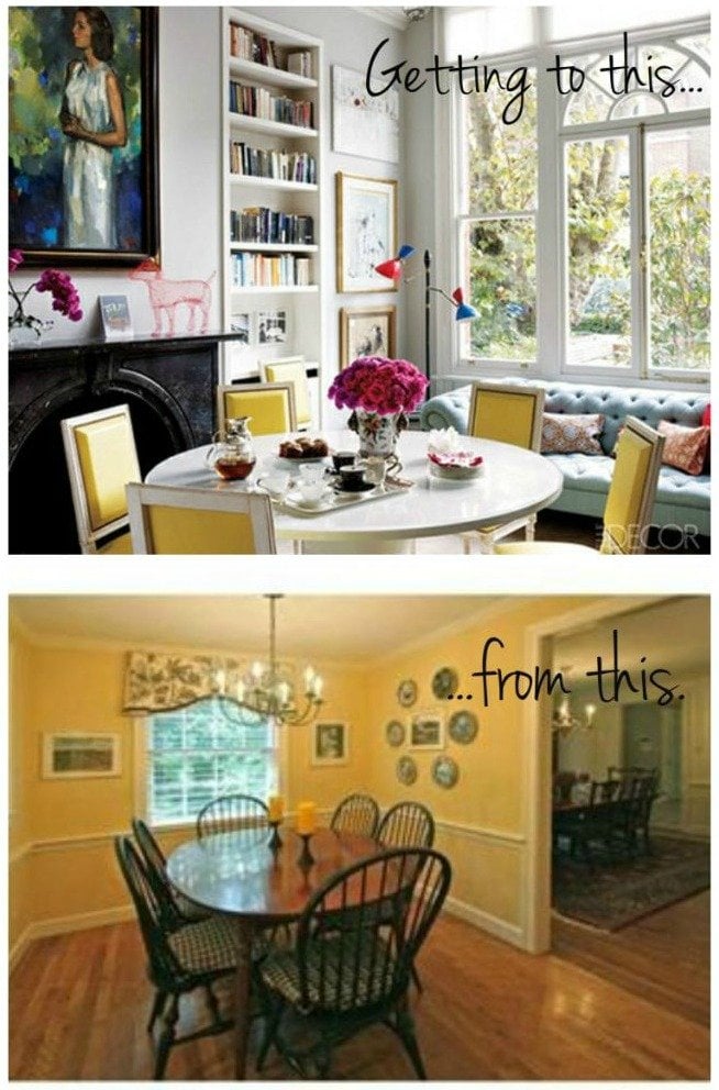 pinterest - before and after shot