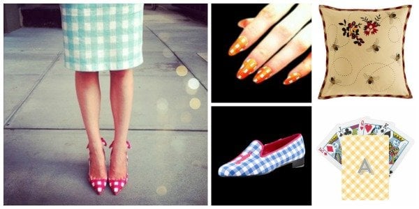 gingham fabric