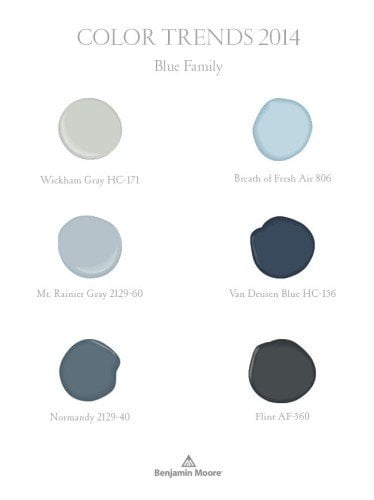 benjamin moore color trends