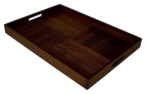 wooden rectangular tray from amazon