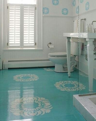 Painted Concrete Floors, Concrete Floor Paint; Tutorial ...