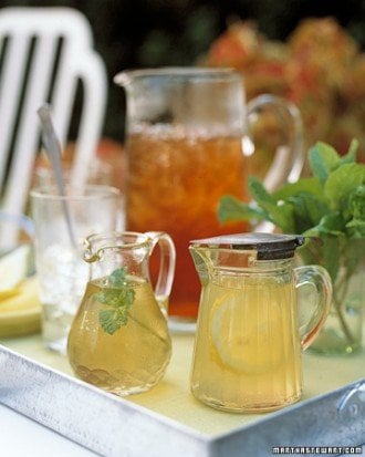 infused iced tea syrups 