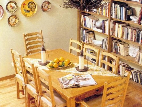 dining room shelves