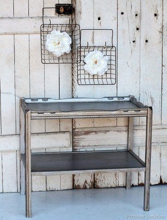 petticoat junction furniture-makeover-using-martha-stewart-metallic-silver-paint_thumb