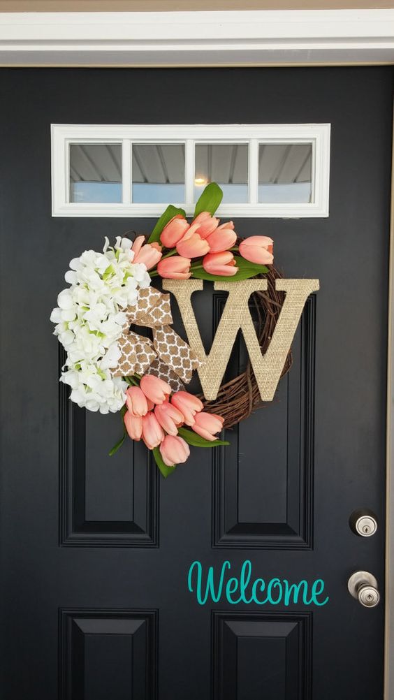 10 Creative Front Door Decor Ideas -Decorated Life