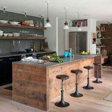 industrial kitchen theme