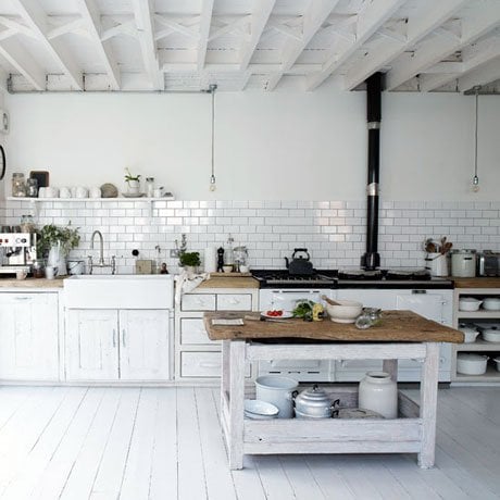 large white kitchen