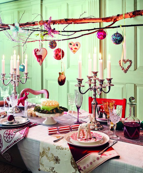 Boho Chic Christmas Decorating