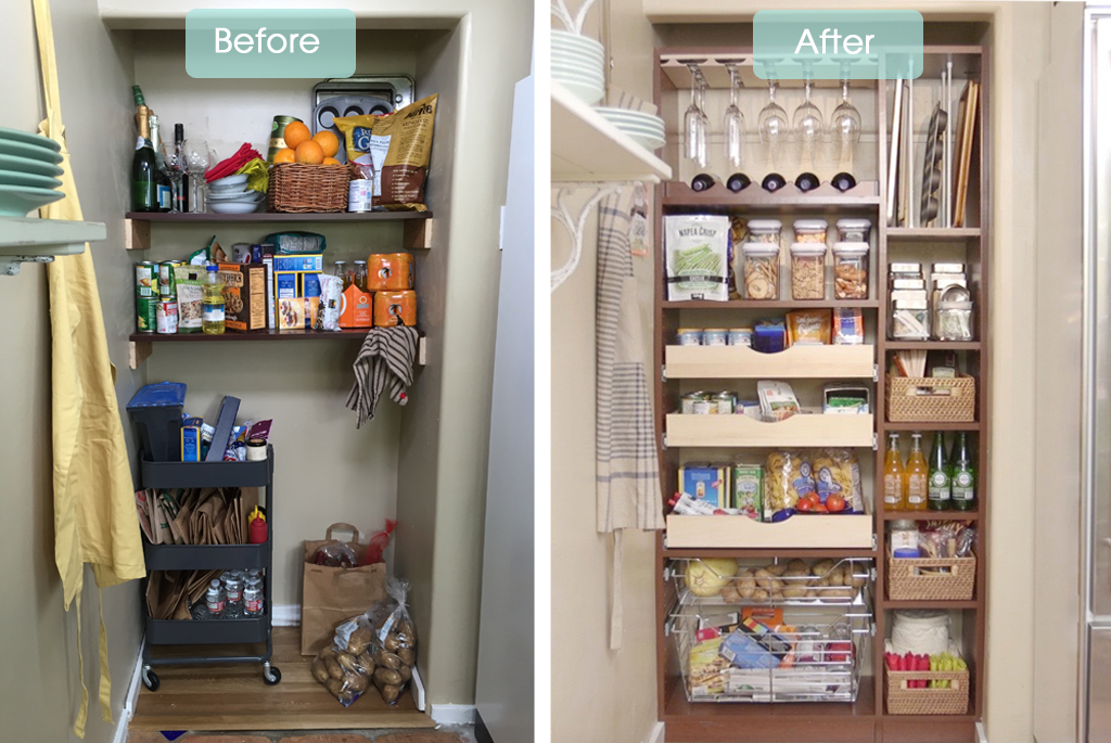 How To Organize a Kitchen Pantry Pantry Closet or Walk
