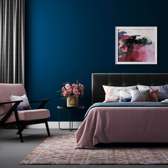  balance your bedroom with shades of blue