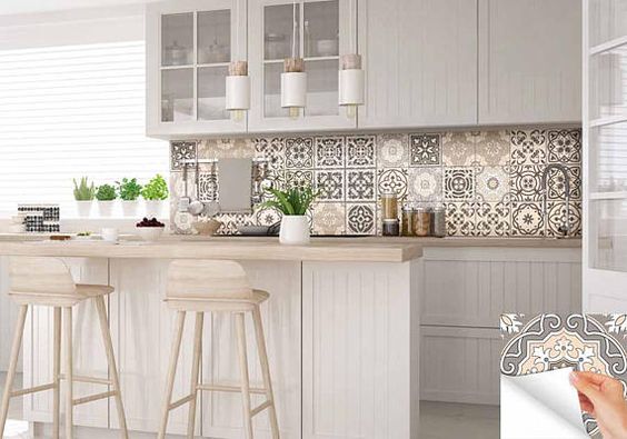 peel and stick tiles for kitchen