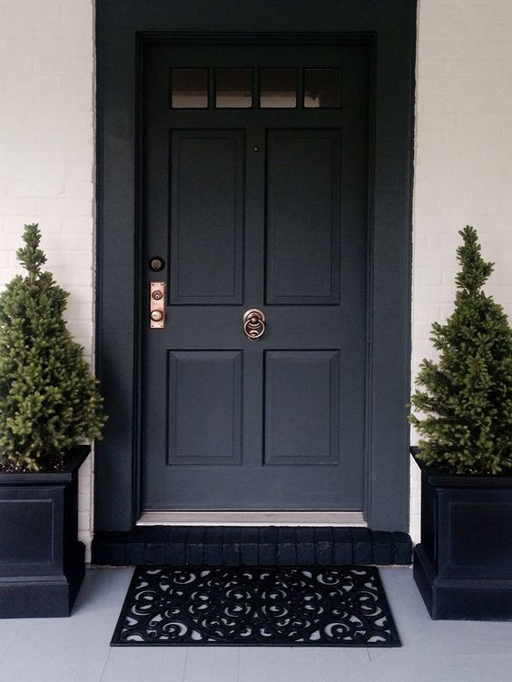 Black Front Door