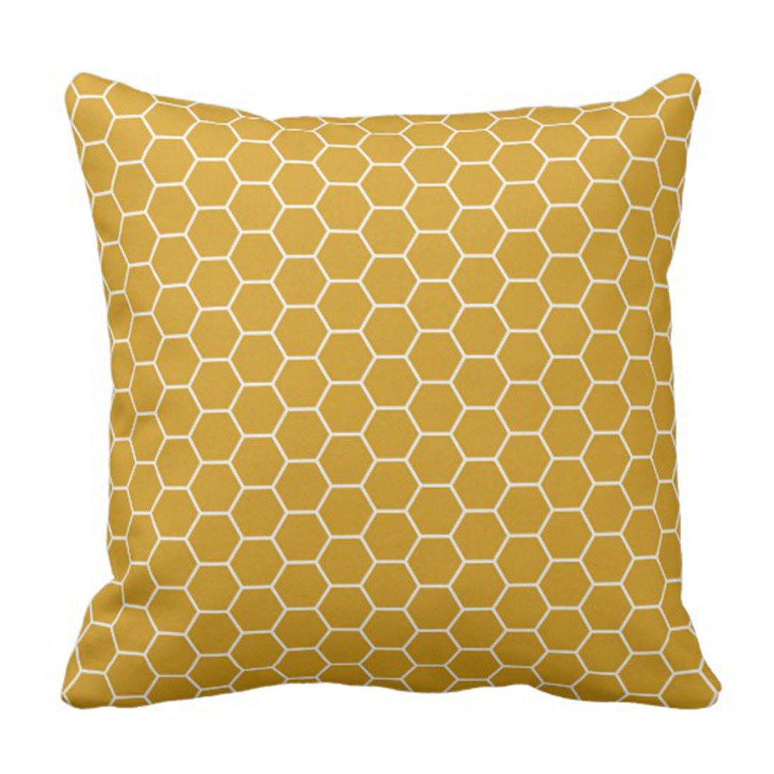 Mustard yellow cushion