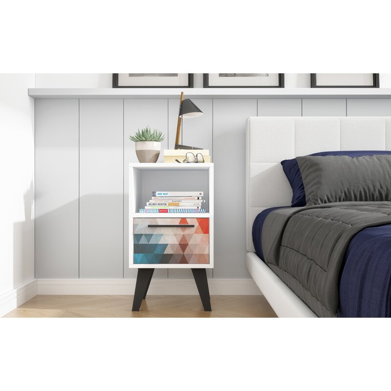 24 Small Nightstand Ideas In 2021, Small Bookcase Nightstand
