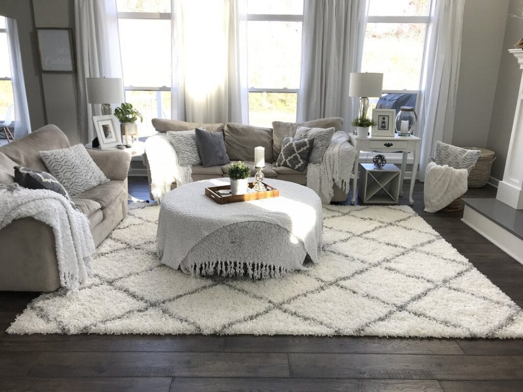 Invest In a Rug to Add Warmth to Wood Floors