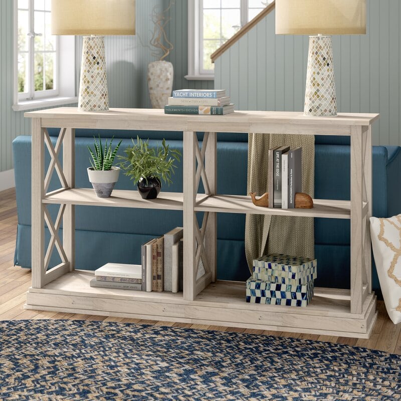 22 Gorgeous Sofa Table Ideas For Your, How To Place A Console Table Behind Sofa Bed