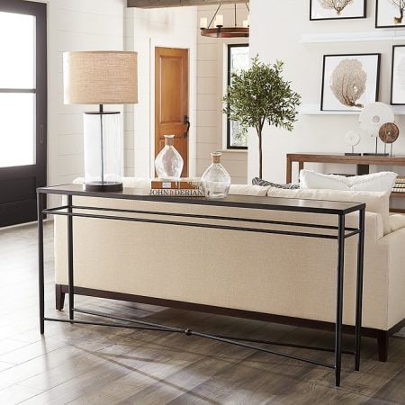 22 Gorgeous Sofa Table Ideas for Your Living Room