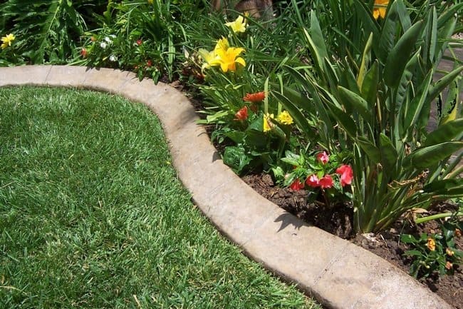 Install Curved Concrete Borders
