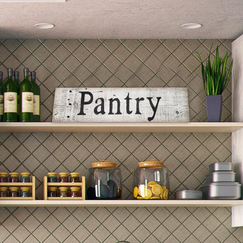 Include Cute Decor Touches to Your Pantry