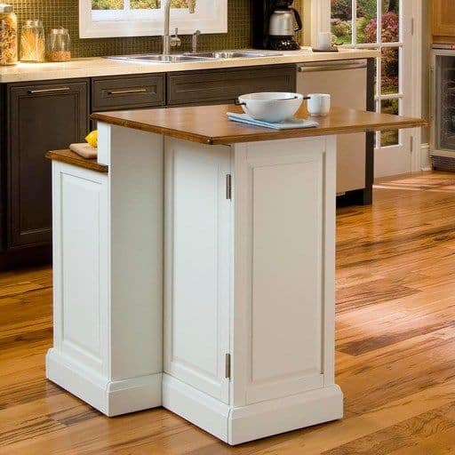 Make a Two Tiered Kitchen Island
