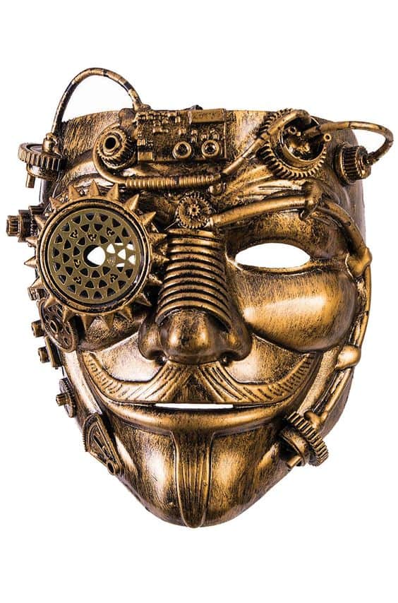 Steampunk Guy Fawkes Mask