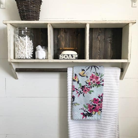 Buy a Distressed Cubby Shelf