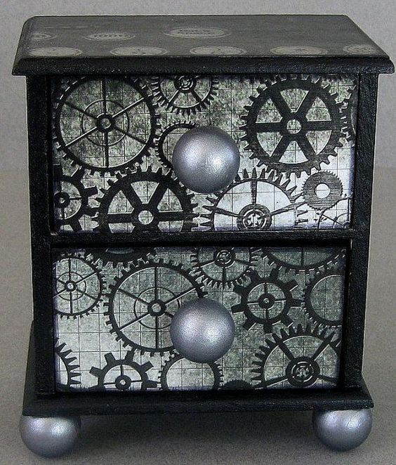 Steampunk Side Tables