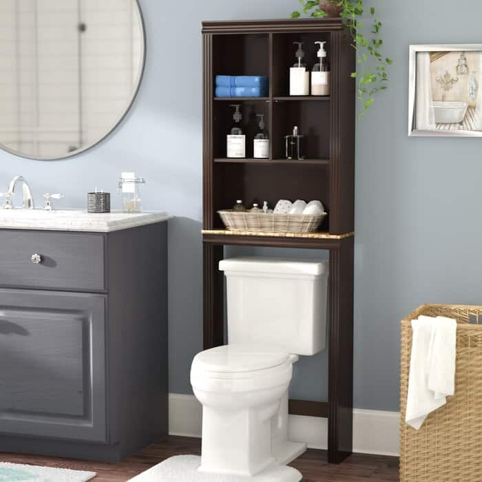 Get a Pre-Built Over-the-Toilet Cabinet