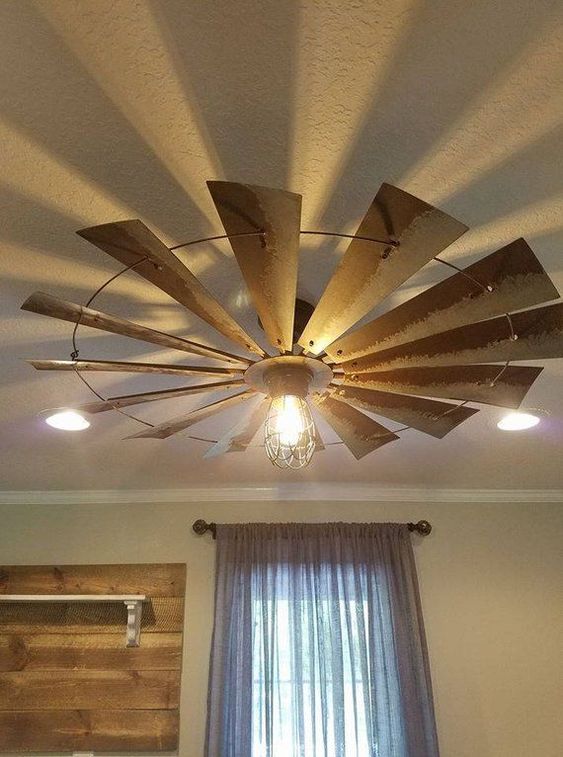 Steampunk Ceiling Fan