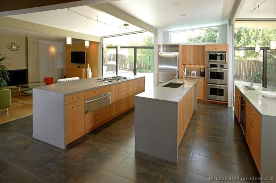 Two Kitchen Islands Instead of One