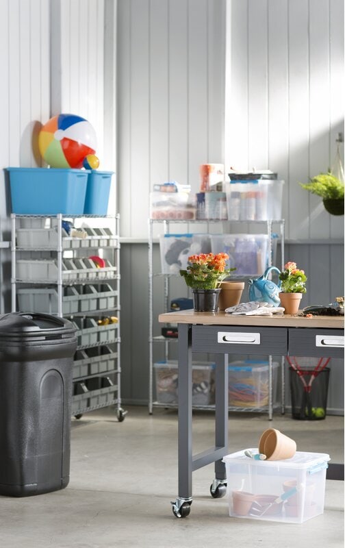 Turn the Unfinished Basement Into a Sewing Room