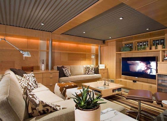 25 Unique And Astoundingly Beautiful Basement Ceiling Ideas