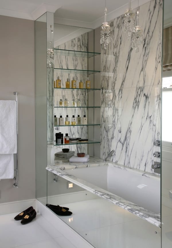 25 Bathroom Shelf Ideas To Keep Your Space Organized