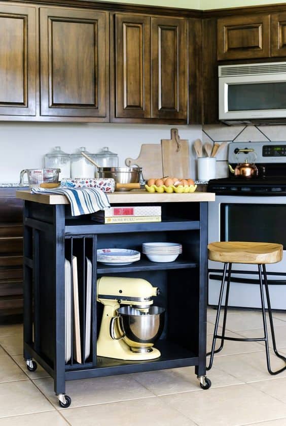 Rolling Multipurpose Kitchen Island