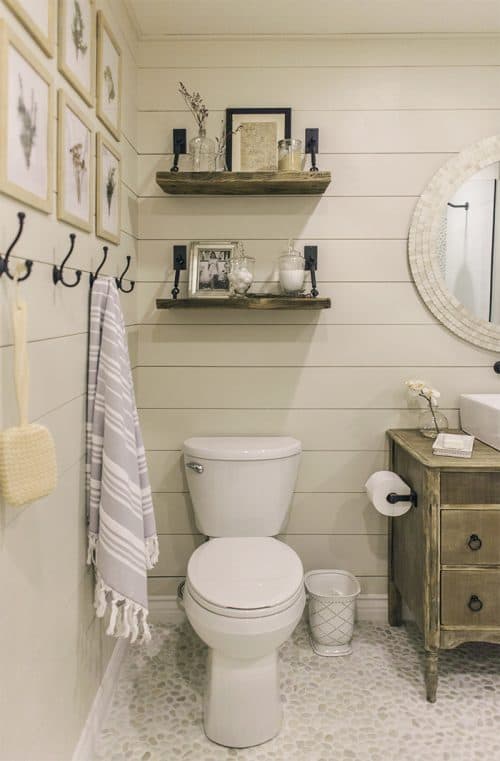 25 Bathroom Shelf Ideas to Keep Your Space Organized