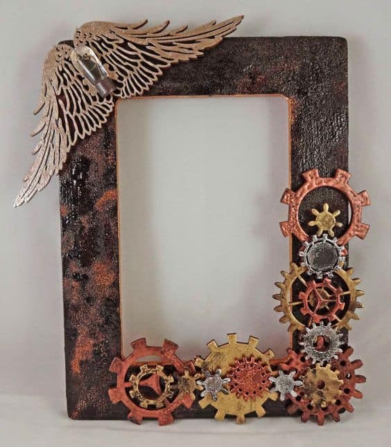 Try a Steampunk Photo Frame