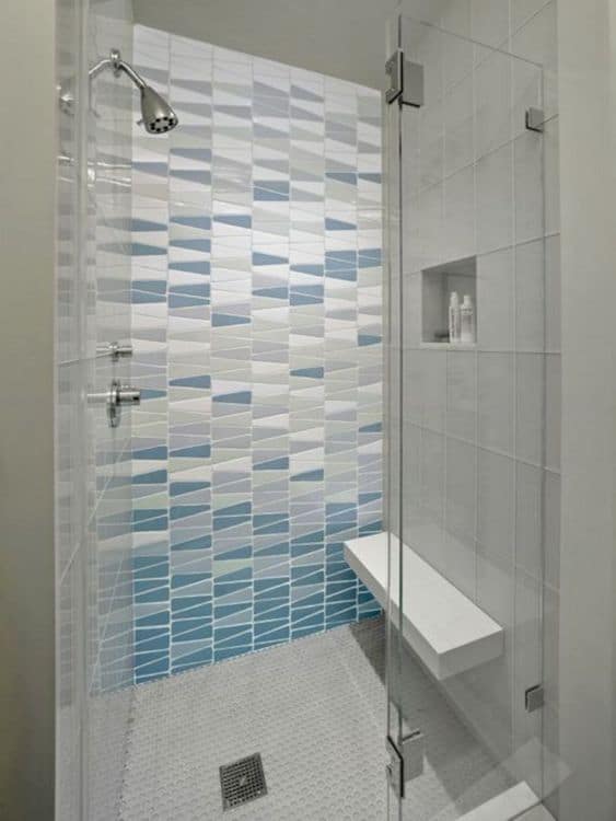 Bathroom Tile Pattern Ideas : 30 Modern Bathroom Tile Design Ideas 2019 / These blue color tiles represent the water element in your bathroom.